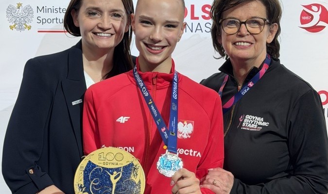 Rumianka ze srebrnym medalem Baltic Junior Cup