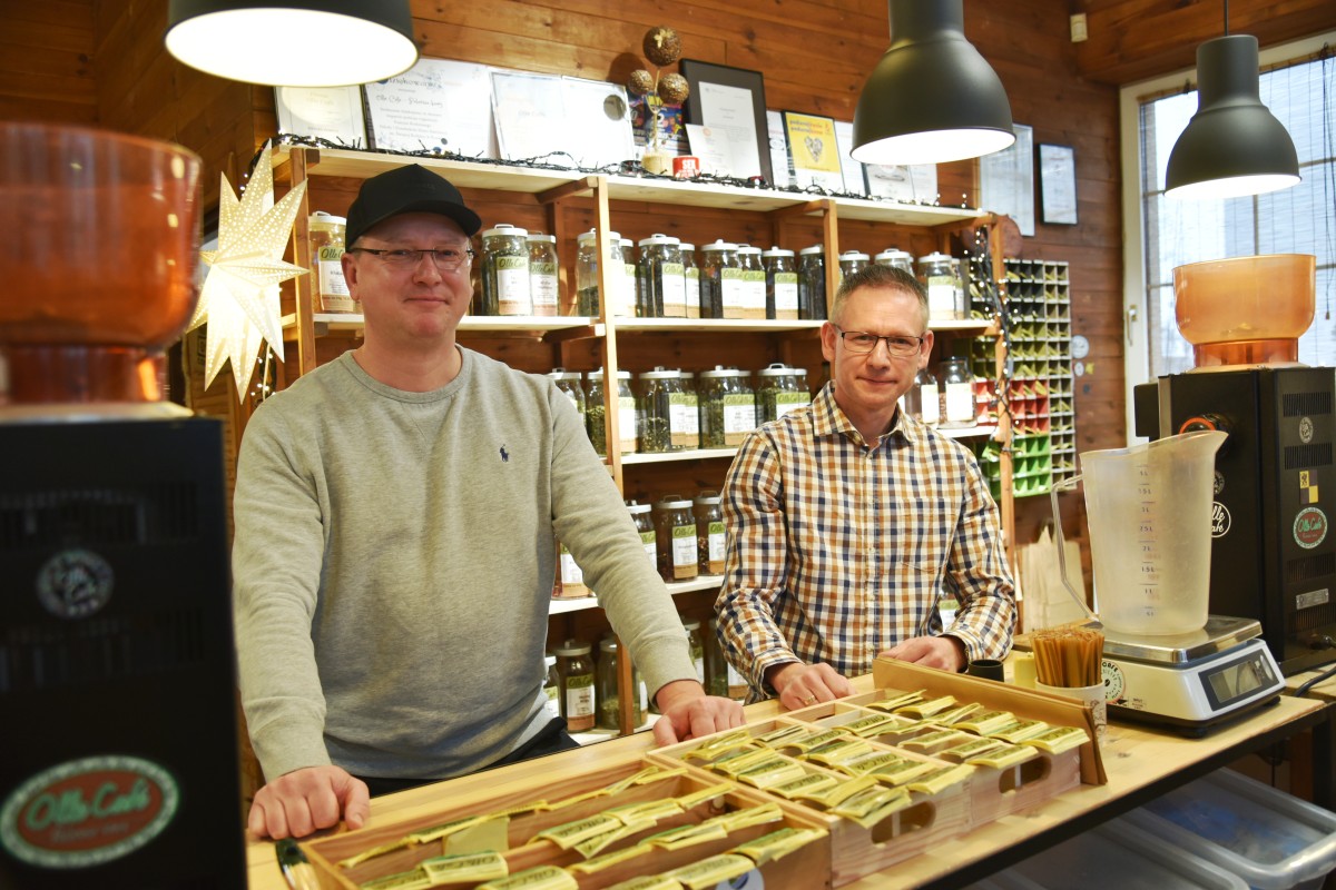 Właściciele marki Olle Cafe, od lewej: Sebastian Melzer i Waldek Gilla