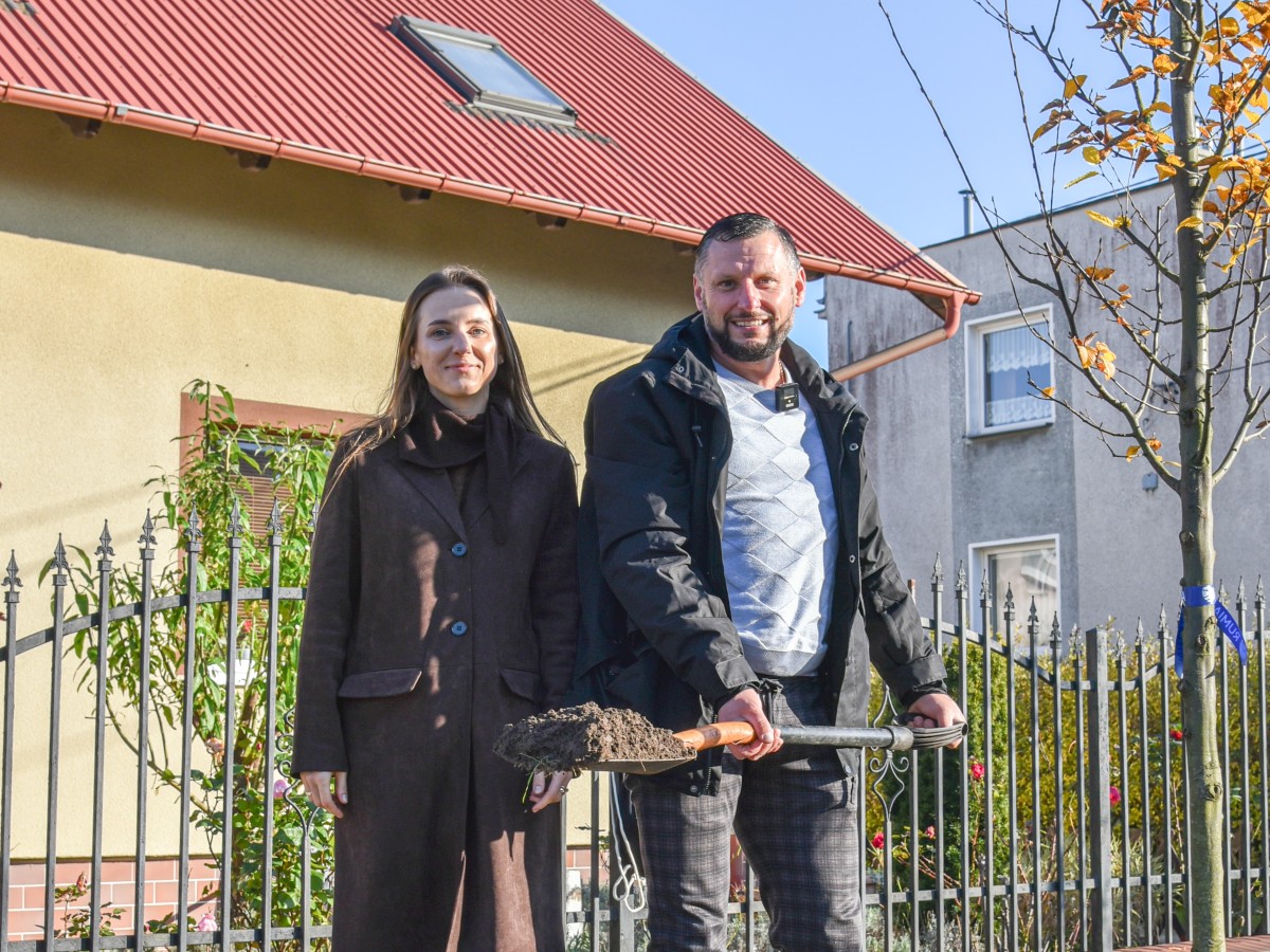 Uczestnicy zeszłorocznej edycji akcji „Zieleń na mur-beton”