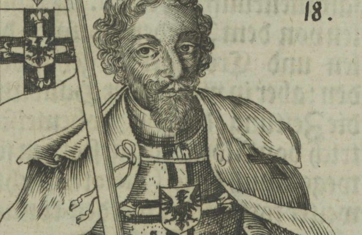 XVII-wieczne wyobrażenie Ludolfa Königa von Wattzau