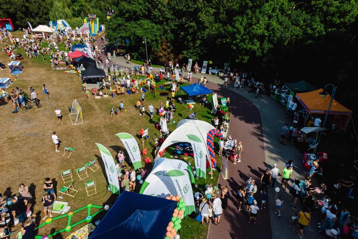 Park Starowiejski podczas pikniku