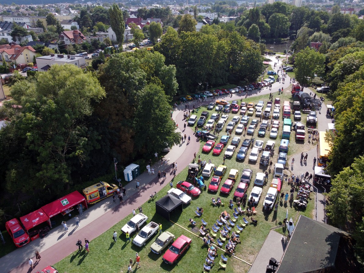 Teren, na którym gościł festiwal w Rumi, fot. Zjednoczenie Graciarzy Pomorza