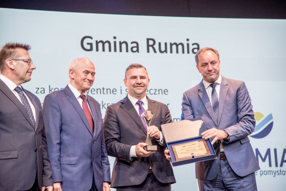 Rumia otrzymała „Bursztyn Polskiej Energetyki”