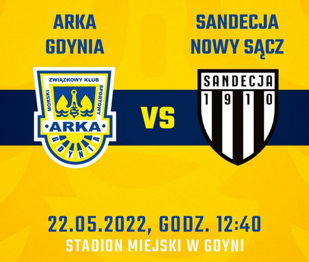 Bilety dla seniorów na mecz: Arka Gdynia – Sandecja Nowy Sącz