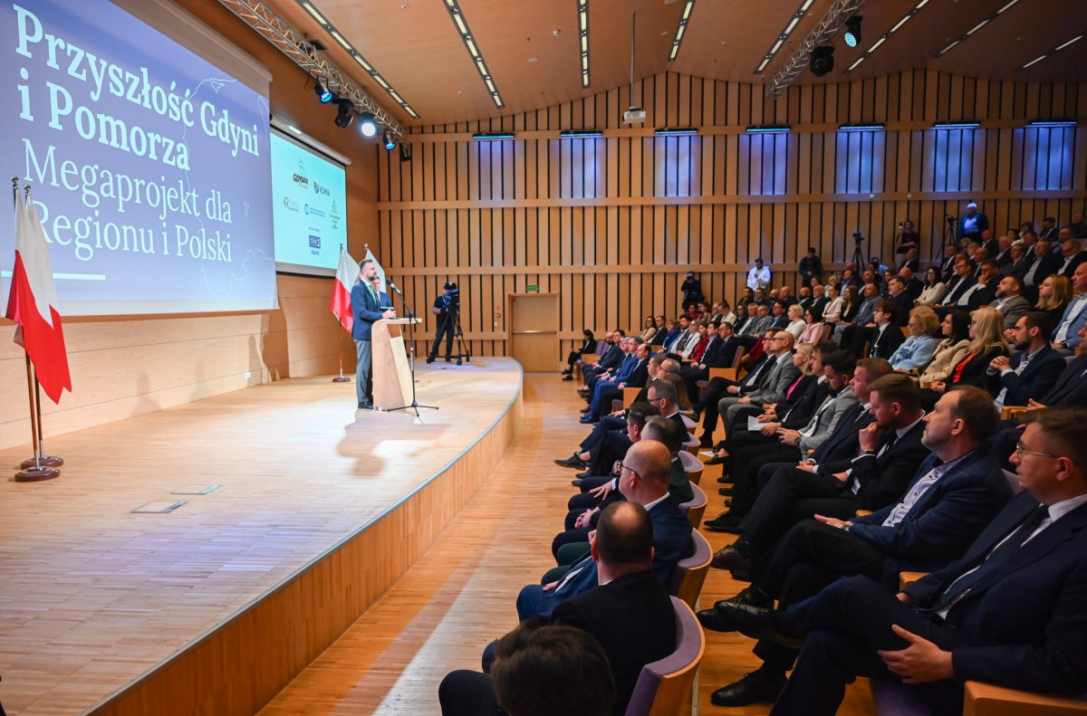 Konferencja „Przyszłość Gdyni i Pomorza – Megaprojekt dla Regionu i Polski”